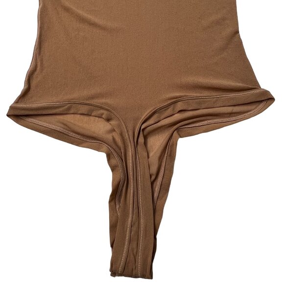 SKIMS Summer Mesh T-Shirt Bodysuit Sienna Large - Picture 8 of 13